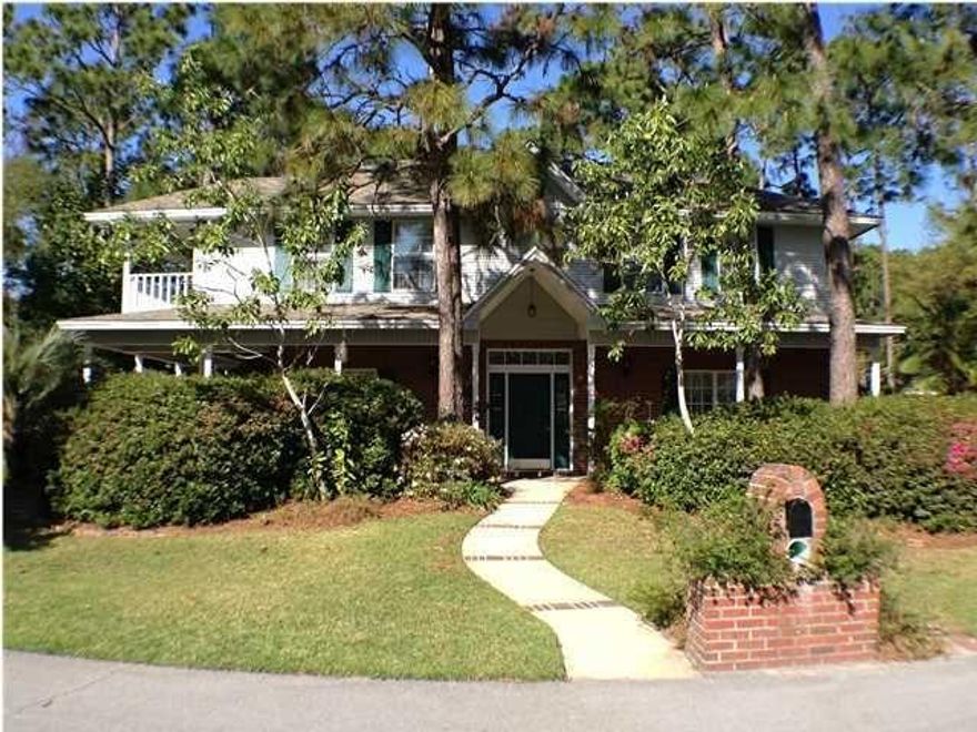 Don't miss this gorgeous home located on a cul-de-sac in the highly desired Bluewater Bay gated community of Southwind. This beautiful 4 bedroom 3 bath home is just minutes from the Mid-Bay bridge, Destin beaches and an easy commute to Eglin. Nestled on a nicely landscaped large lot, this 2700 plus square foot home features high ceilings, hardwood floors, crown molding and an excellent floor plan great for entertaining. In addition to the formal dining room and great room with fireplace, there is an adjacent room with French doors that can be used as a home office or playroom. Bright eat-in kitchen features a breakfast area with bay window, built in desk, large pantry, and new stainless steel double oven and range hood. Recessed lighting brightens the kitchen. There is an adjoining