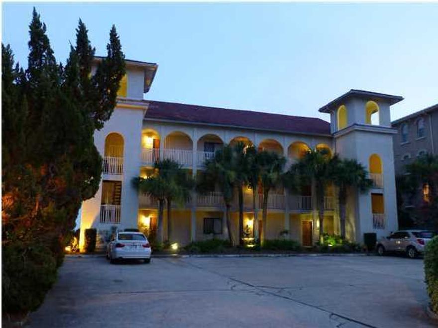 Gulf Front ground floor end unit located 2 miles west of Rosemary Beach,Alys Beach and Camp Creek Golf Course and 6 miles east of Seaside.This 2 bedroom 2 bath condo is in very good shape and tastefully furnished for move in ready.The back wall facing the gulf and opening to the covered porch is all glass sliding doors for plenty of light to come in and the views of the gulf.Another highlight of Capistrano condominiums that there are only 9 units in the complex meaning less traffic entering and leaving the units and quite beaches.You are within a short distance to resturants,shopping and easy access to Hwy 98 to get to Destin,Pier Park or the Panama City Beach International Airport.