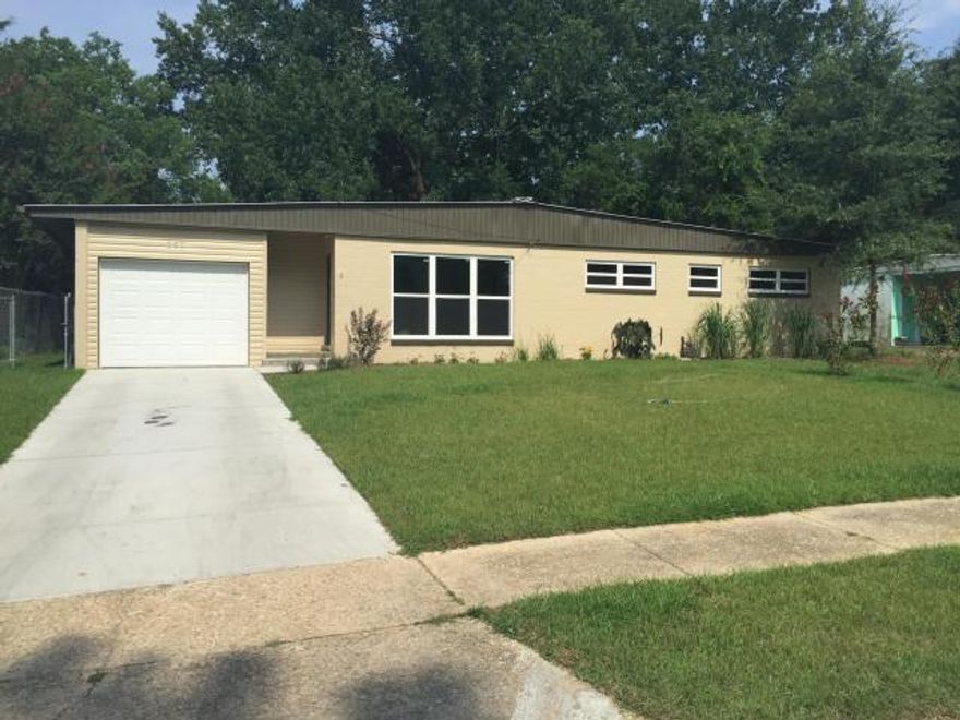 Recently remodeled and centrally located. AC only two years old, all plumbing and wiring updated. Tile floors with new carpet in bedrooms.