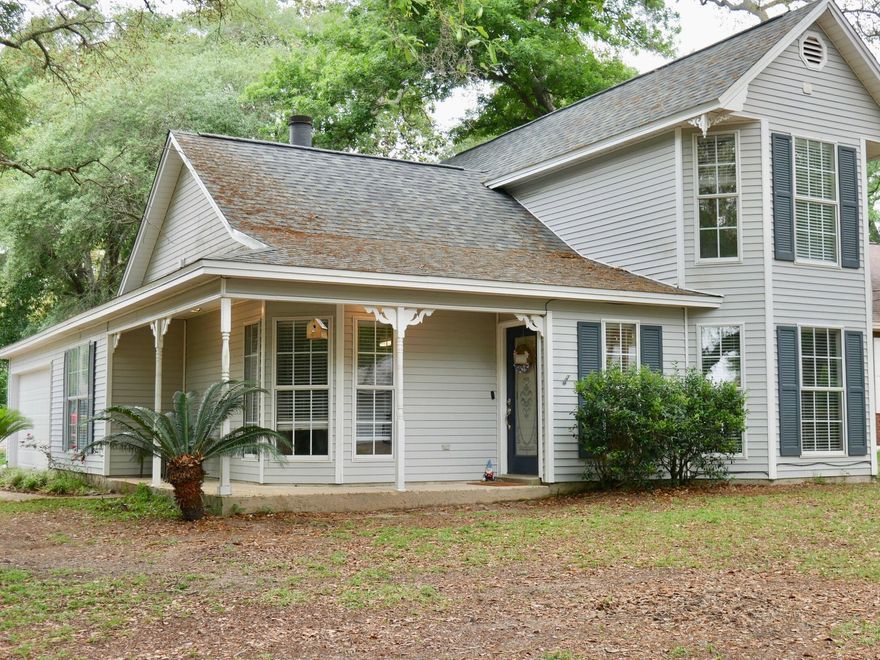 Charming Victorian style home on a quiet street centrally located in Niceville by schools and shopping! This low maintenance vinyl home sits on roomy .23 acre corner lot with a fenced back yard, perfect for kids and pets. The family room is open to the dining area that has a pass through to the nicely appointed kitchen. The master bedroom and bath are downstairs and there are two additional bedrooms and another full bath upstairs. Additional noteworthy items include 2018 LVP flooring in living areas, 2018 roof, 2014 Furnace, 2011 compressor and a new water heater will be installed prior to closing. You don't want to miss this one because it will sell FAST!