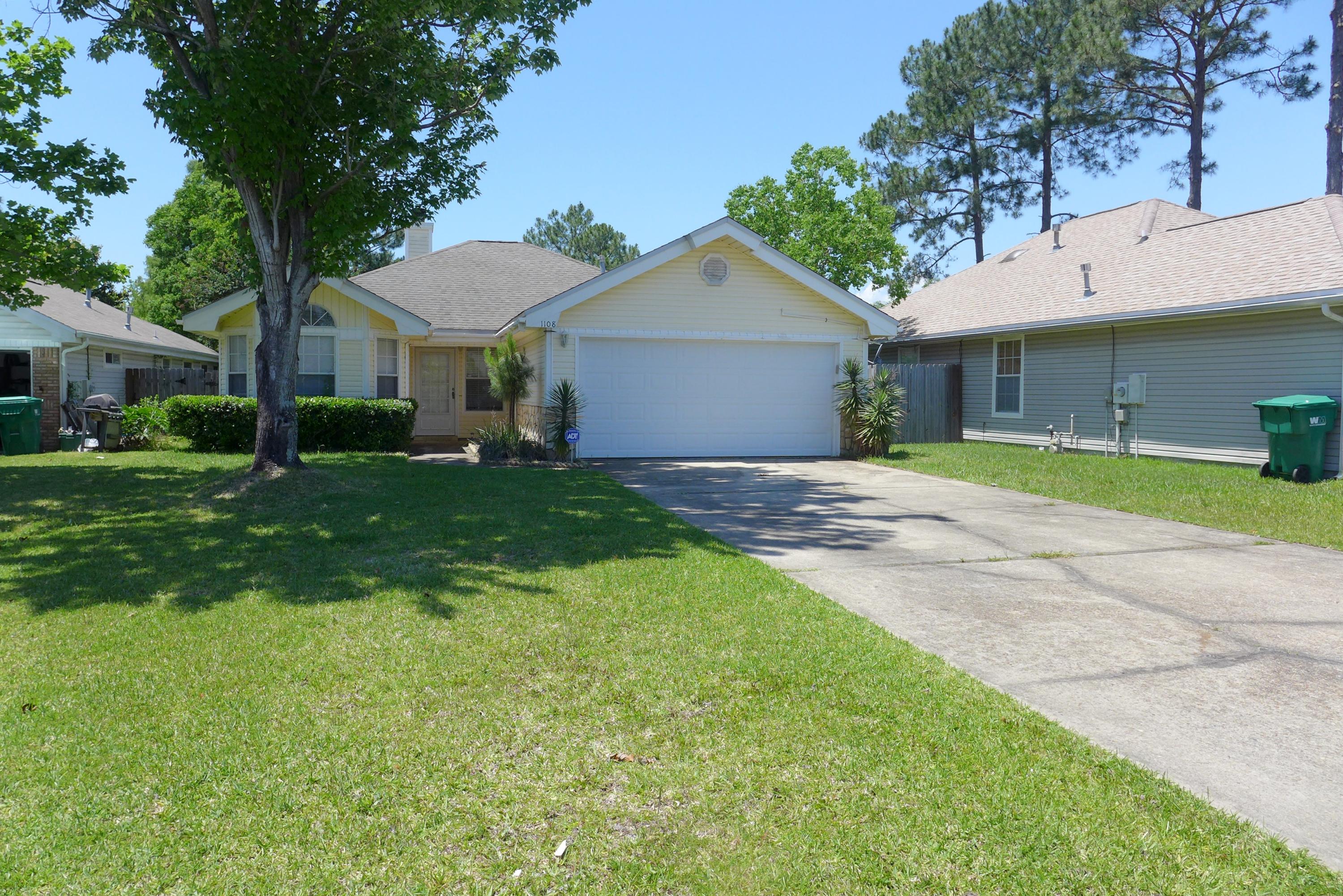 3 Bedroom 2 Bath Home Convenient to Both Bases! Large Living Area w/Vaulted Ceiling and Gas Fireplace / Split Floor Plan / Large Tiled Master Bedroom with Trey Ceiling / Master Bath Double Vanity / Walk-in Closet / Beautiful Sunroom / Outdoor Gazebo & Deck / Privacy Fenced Yard / 2 Car Garage / Sprinkler System. Buyer to Verify all Dimensions and information.