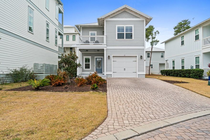 Under Contract, accepting back up offers 2.25% ASSUMABLE LOAN!! This three-bedroom,2.5-bath residence in the sought after Grande Pointe @Inlet Beach is an ideal size for families! Offering a spacious living room with an open concept layout, it provides a seamless flow between the living, dining, and kitchen areas.  This home has access to an incredible amenities center offering a lake front pool and private access to Lake Powell, the largest coastal dune lake in the country!  Enjoy your beach home while being walking distance to the public beach access, amazing dining and shopping!!  Love 30A?? A new pedestrian tunnel makes 30A and Rosemary Beach even more accessible! Whether you are looking for an INVESTMENT PROPERTY or a full-time residence, this one has it all for an incredible price!