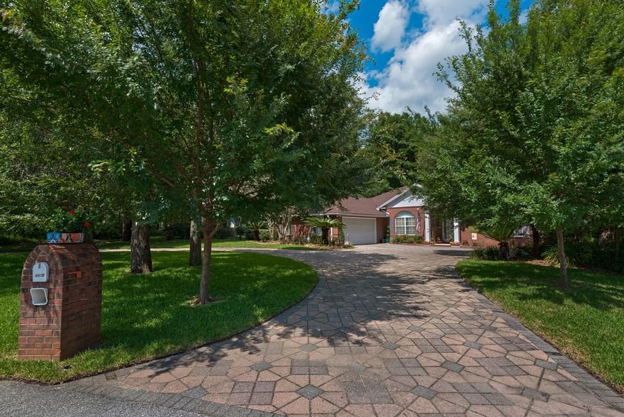 Ideally located on a quiet cul de sac in the Rocky Bayou area, this secluded southern style home is surrounded by nature, set among a private oversized wooded lot. The spacious landscaped yard backs up to Eglin Reservation, forever remaining private and undeveloped. This turnkey, move-in ready home has been meticulously maintained and includes a new water heater, new HVAC unit, and a new roof installed in 2015. Solid hardwood floors are found in both the living room and kitchen. In the kitchen, you will find stainless steel appliances and gas range outfitted for the chef in the family. Continuing into the large master suite, featuring a double vanity sink, walk-in shower with separate soaking tub. This master suite also features a large walk-in closet with built-in storage. In addition to