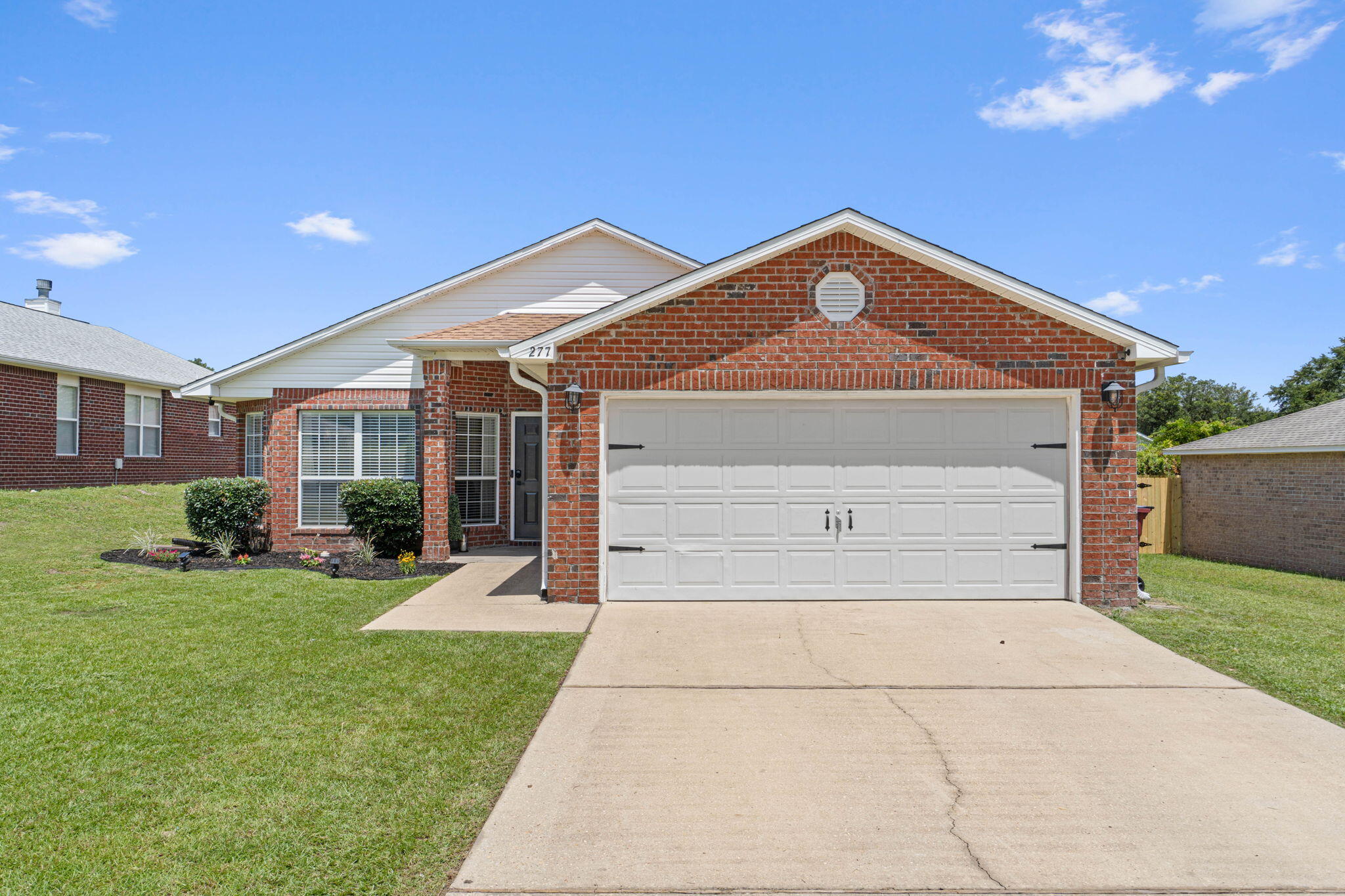 Immaculate, inviting, and full of charm- this Crestview home has that just right feel from the moment you walk in. Thoughtfully updated with brand new luxury vinyl plank flooring throughout, fresh alabaster white paint in all main living spaces, and matte black finishes that give the home a modern elevated feel. A formal dining space for hosting and updated stainless steel appliances makes this space flow beautifully for everyday life. The front to back floor plan offers privacy when needed while still keeping everything connected. Out back a privacy fence lines the backyard - ready for peaceful mornings with your favorite drink in hand. This home has been incredibly maintained, and it shows. If you have been waiting for the one that blends style, function and comfort, it's right here.