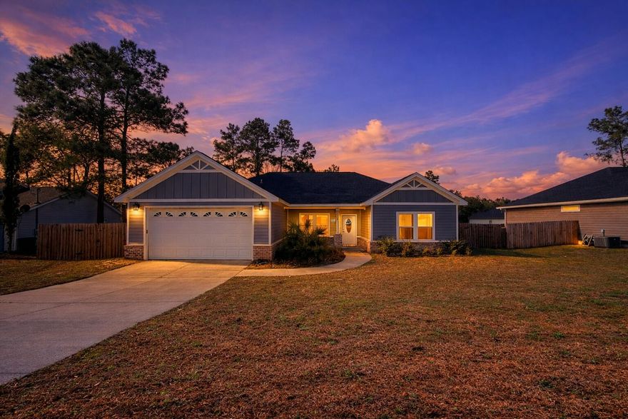 Built in 2022 and maintained in excellent condition, this beautiful 4-bedroom, 2-bath home offers modern finishes and a functional split floor plan. The kitchen features granite countertops, stainless steel appliances, and plenty of cabinet space, making it perfect for both everyday living and entertaining. The spacious primary suite includes a walk-in closet and a private bathroom with a walk-in shower. With a well-designed layout and generous backyard space, this home provides plenty of room to relax, entertain, or enjoy outdoor activities. Move-in ready and a great opportunity to own a newer home in great condition.