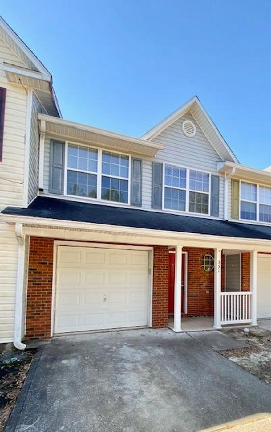 AVAILABLE: 3/1. SECURITY DEPOSIT = $1,495. SORRY NO PETS/SMOKING ALLOWED. Nice 2 story 3 bedroom townhome Open living/dining/kitchen combo. Kitchen has all appliances in place & a breakfast bar & pantry. 1/2 bath downstairs for guests. Upstairs you have the master suite w/ a walk in closet plus the 2 additional bedrooms & 1 full bathroom as well as the utility closet. Washer & dryer included! Home has an oversized 1 car attached garage w/ an auto door opener. All electric! Open patio off back of home for your enjoyment. Yard maintenance is included in rent w/ the HOA; so sit back, relax & enjoy your new home!