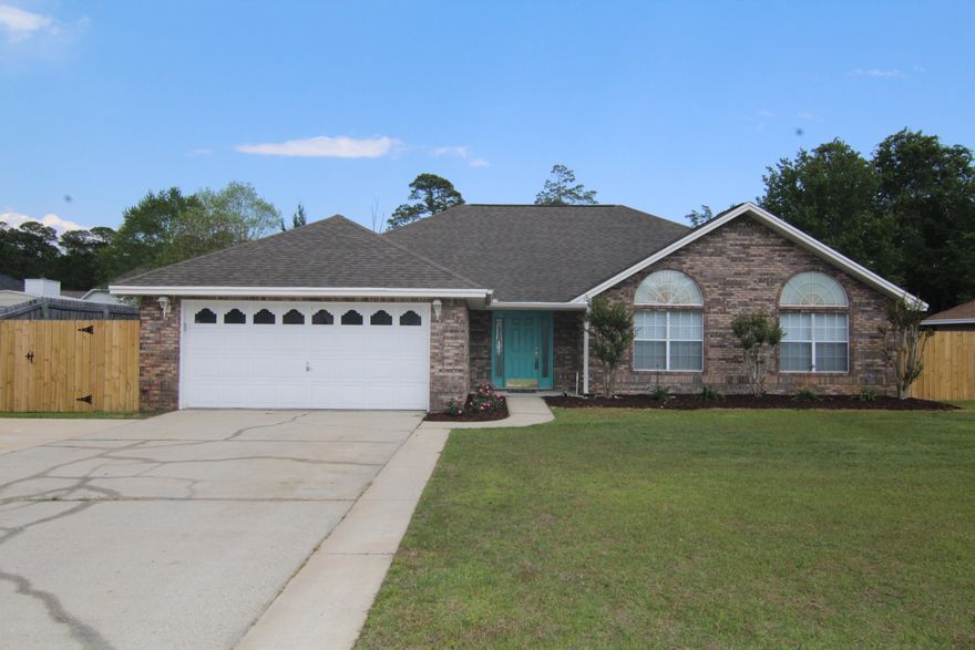 Rare find! This meticulously maintained home is located in the desirable community of Overbrook in central Fort Walton Beach. Upon entering the front door you will notice the 20x20 ceramic tile that flows through the living room, dining room, Kitchen, and hallway. Speaking of the Kitchen, The chef in the family will be pleased with the abundance of counter space and the double oven. Off the kitchen the seller has a sitting area that could be used as a breakfast room. There is a flex space that the seller uses as a dining area, but it would also make a wonderful sitting room. The dining room features arched accesses adding to its architectural appeal. The living room is quite large and faces the back yard allowing an abundance of natural light to fill the room.