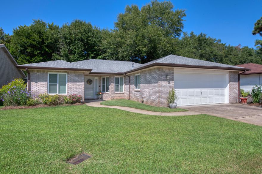 New Price! Looking to nestle in the highly desirable Cedar Ridge? This home is conveniently located with an easy commute to bases and shopping. This is a well maintained home with an attractive curve appeal! This home offers a split floor plan with ample storage on both sides. The living room boast a cozy gas fireplace with crown molding. A beautiful updated kitchen with quartz countertops and Delta goose neck faucet. All appliances are digital stainless steel Kitchen Aide All bathrooms updated with neutral colors and Kholer fixtures. A spacious Master suite with his and hers closets. Any new homeowner can appreciate the screened in porch for relaxation and entertaining. Underground utilities and gas grill hook up. 2015 Gas water heater. 2015 Goodman HVAC system.