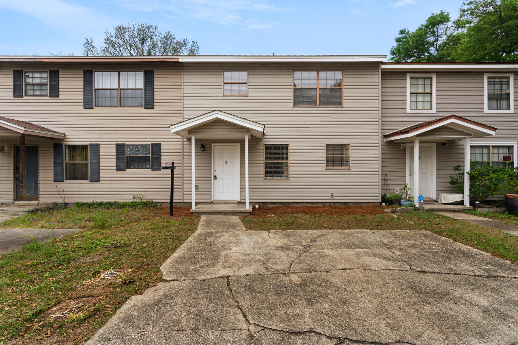 Professional photos coming soon! This beautifully remodeled townhome in Fort Walton Beach offers modern comfort and convenience in a prime location. With 2 large bedrooms, each featuring its own private bath, this unit provides ample space and privacy. A half bath downstairs adds extra convenience for guests. Enjoy the ease of inside laundry and additional storage, making daily living a breeze. Step outside to your own privacy-fenced yard, along with an outside storage room to store your outdoor gear. Centrally located between both military bases, hospitals/medical facilities, shopping, and grocery stores, this home offers the perfect blend of comfort, privacy, and accessibility. Don't miss out on this incredible opportunity!