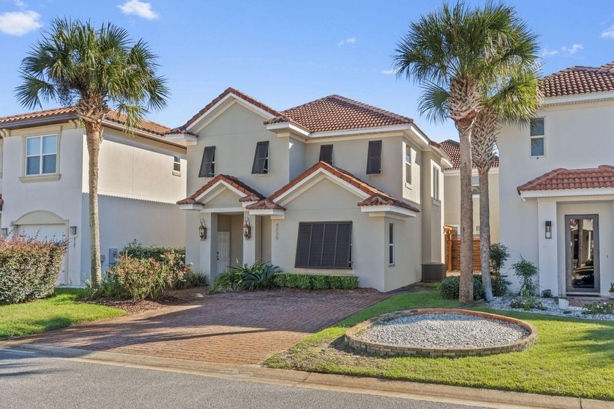Find serenity in Calusa Bay, a premier gated community near Destin, Florida's pristine beaches. This stunning four-bedroom, three-bathroom residence features travertine floors, custom-built showers and granite countertops, ideal for relaxation. With easy access to shopping, beaches, golf courses and top-rated restaurants, this home offers the ultimate lifestyle. The community's pool, tranquil common areas and low HOA fees create a peaceful ambiance. Don't miss out - contact me today!
