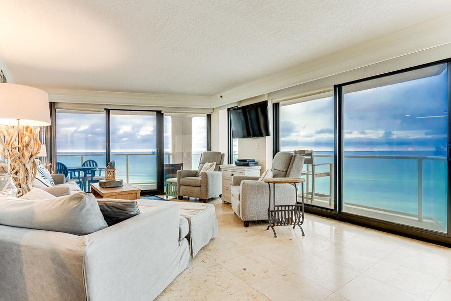 This stunning ocean view condo is truly move-in ready. From the open-concept kitchen and two living spaces to the large wrap around balcony, there is plenty of room for the whole family to enjoy. Unique features include marble flooring, custom wood cabinets, granite counter tops, and the list goes on. Every night, drift off to sleep in the master bedroom to the subtle sounds of the Gulf of Mexico, then wake up to a spectacular view of the sunrise over the ocean. Master bathroom includes a steam room and rain shower head for maximum relaxation. This condo is situated inside of Sandestin Golf and Beach Resort. This fully furnished rental ready condo is sure to go fast.