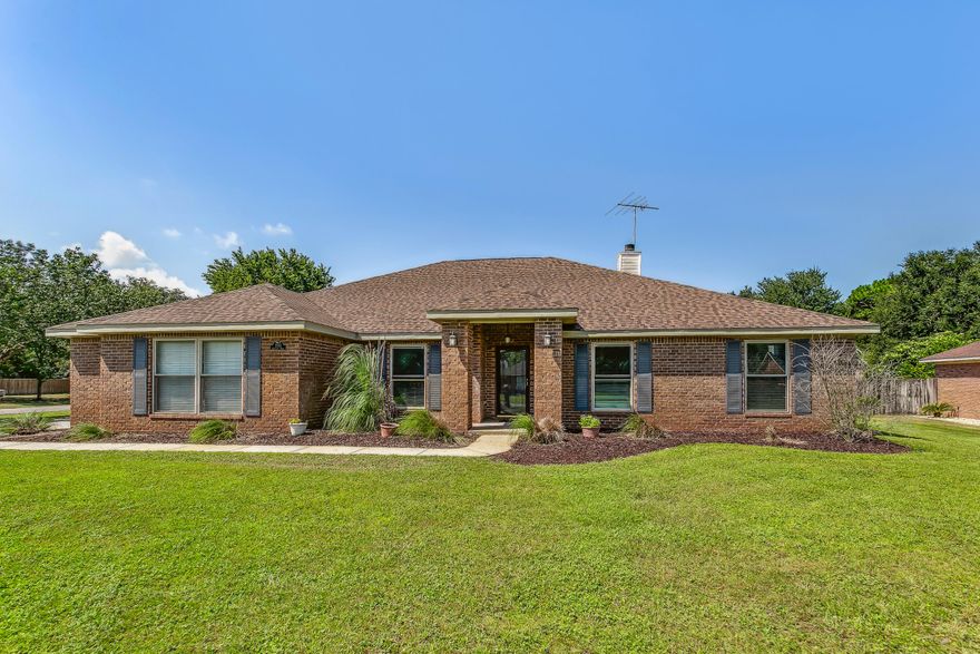 Welcome to Florida! This is a lovely, fully remodeled 4-bedroom, 3-bath home in Holly by the Sea, a well-established subdivision in the heart of Navarre. This house has had loads of updates to the interior and a renovation that opened the kitchen to the living room, upgrading the design to a beautiful and highly sought-after open floor plan. This property sits on a large corner lot and has ample driveway space for parking, 2 car garage, a large backyard with an inground pool, a yard building, plenty of additional space for gardening, a fire pit, Boat/RV parking, etc. Inside is where you will find a beautifully redone home ready for you! The main living area of the house is open, making entertaining friends and family a breeze. The newly renovated kitchen and island are beautifully done in a clean crisp style so popular with our coastal residents. There is a formal dining room, Florida Room, and a large backyard with an inground pool and yard building. Holly by the Sea offers residents a rec center where they can enjoy swimming, tennis, or working out in the gym. With its location and being just minutes away from the Gulf of Mexico, this home is a great find and is sure to be on the top of your list!