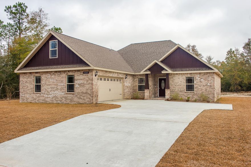 Beatutiful new homes in the new subdivision of Bridle Wood situated on half acre lots. These houses have been built with higher end materials with keen attention to detail. Hardwood-look tile flooring, granite, full suite of appliances, open floor plan, large bedrooms and high ceilings, crown moulding, recessed lighting, a private ''man room'' on the second floor, the works! Seller will pay buyer closing costs! Come take a look!