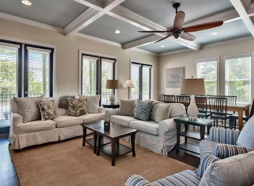WELCOME HOME to your perfect Beach oasis. Corner lot, carriage house, 2 car garage, very special in Seacrest Beach.