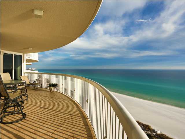 This truly gorgeous 11th floor condominium offers the best of Gulf-front living in an elegant package. The views are extra stunning due to St. Thomas' fantastic location bordering Henderson Beach State Park on the east and the private beach and greenery of Silver Shells' community park to the south/west. Enjoy the beautiful dunes, unspoiled beach, sea life and birds, and of course our magical Gulf sunrises and sunsets--whether indoors or out! Offered fully furnished as designed by renowned Duce & Company Interiors, the interior consists of high-end materials and finishes including polished travertine floors, faux marble columns and wood doors, Cristal Falconet alabaster light fixtures, up-lit crown molding, and gorgeous wood built-ins. The foyer off the semi-private