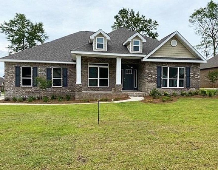 Fabulous NEW construction in the desirable Camellia Cove community. The McKenzie (5 Bedrooms/3 Baths) is a best seller due to the 9 ft. ceilings, stunning open design, crown molding that enhances the trey ceilings, & a spacious 11 X 23 covered back patio. Kitchen features stainless steel appliances, a large island bar, corner walk in pantry, & breakfast nook. Gorgeous granite in the kitchen & baths with undermount sinks. Upgraded carpet in the bedrooms & Engineered Vinyl Plank flooring in the rest of the house. The latest in upscale luxury flooring for an impeccable look throughout. Bedroom 1 is spacious and features a trey ceiling, a beautiful adjoining bath with a ''separate shower, garden tub, and double vanity''. A study/flex room is located across from a formal dining room at the