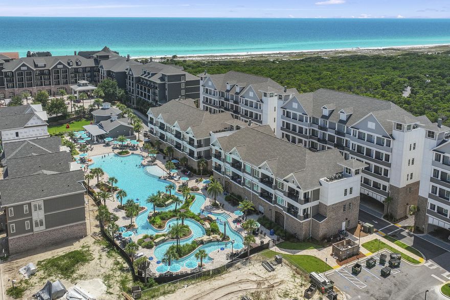 Discover Parkside at Henderson Beach Resort, a luxurious newly built retreat situated in Destin.  The Parkside offers resort living with hotel style perks, multiple pools, beach, restaurants, spa and many more onsite amenities.  This newly built condo features a large main bedroom with bathroom plus a bunk room and additional bathroom. Unit 4102 features pool views and boasts 10-foot ceilings, high-end fixtures and appliances, shaker style cabinetry, quartz countertops, solid core doors, and all the premium finishes one would expect from a resort property. Each building provides covered, assigned parking, impact-resistant doors and windows. Owners at Parkside will have complete access to Henderson Beach Resort's amenities, including the Salamander Spa, various pools, private beach