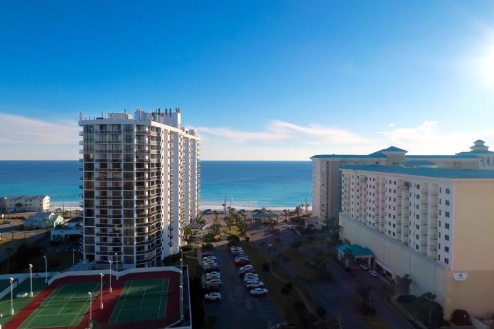 New interior paint, new photos coming soon.This 2 Bd / 2 Ba WITH BUNK ROOM Ariel Dunes unit offers incredible views of the emerald green gulf. This unit is fully furnished and is a great rental. Interior amenities include tile flooring throughout the main living areas, granite kitchen counter tops & stainless appliances. The unit unlike many units at Ariel Dunes has a private bunk room which enhances the rental income. The expansive master suite has double vanity, garden tub & separate shower. Unlike many units, this unit has the extra large spacious balcony which is perfect for entertaining & enjoying the views of the Emerald Coast. Ariel Dunes is situated within the Seascape Resort with amenities such as deeded beach access to over 2000 feet of sugar white sand beaches,