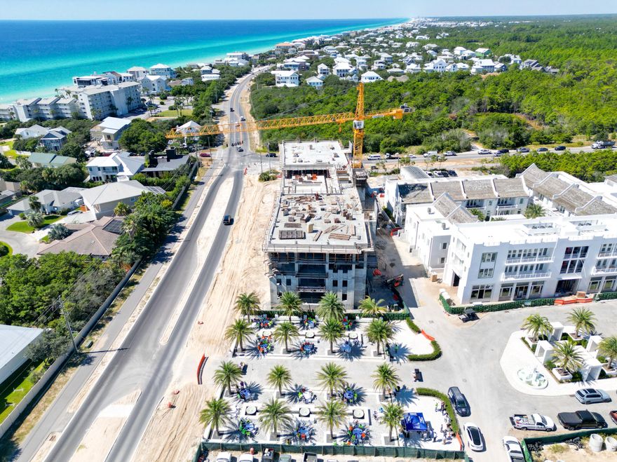 Elegantly poised along Scenic Highway 30A, the Kaiya Club Residences offer a unique constellation of connectivity, serenity, and privacy. The Kaiya Club Residences are meticulously appointed condominiums with generous floor plans, arresting views, a grand lobby. A spectacular rooftop pool available to Kaiya Club Members. Unit 307 is a 2-bedroom, 2-bathroom residence with a spacious living/dining area that extends out to a large balcony. The luxurious chef's kitchen features plenty of pantry storage, Wolf & Sub-Zero appliance package, custom-designed wood cabinetry, along with Ceasarstone counters and backsplash. The master suite provides a tranquil retreat with its own balcony, expansive walk in closet and shower.