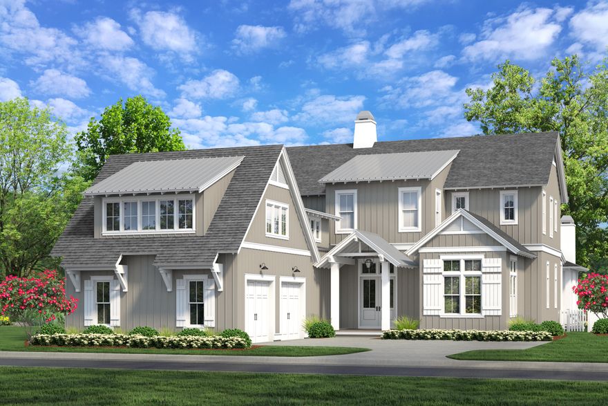 Indulge in the ultimate Florida lifestyle with the Darien plan from Romair Homes, where luxurious outdoor living takes center stage. Enjoy a resort-style backyard featuring a private pool and spa with a baja shelf, an expansive covered porch with a summer kitchen, and a cabana complete with an outdoor fireplace--designed for effortless relaxation and year-round entertaining. Currently under construction and expected to be completed in NOV '25, this thoughtfully designed home spans 4,660 square feet and is situated on a generous homesite backing up to natural common space. Inside, the Darien plan combines elegance and comfort with 12' ceilings on the first floor and 10' ceilings upstairs. The open-concept layout welcomes you with a grand foyer that flows into a spacious living room featuring a dramatic 42" fireplace with a stucco chimney. The chef's kitchen is outfitted with integrated Wolf and Sub-Zero appliances including a 48" gas range alongside stained white oak cabinetry, Silestone quartz countertops, and champagne bronze fixtures. A light-filled dining room and convenient wet bar sit just off the kitchen, ideal for entertaining.

The first-floor primary suite offers a peaceful retreat, while the second floor includes three additional bedrooms each with its own en-suite bathroom and a comfortable secondary living space. For added flexibility, a carriage house above the extended two-car garage provides a private 1-bedroom, 1-bathroom guest suite complete with a kitchenette and storage closets perfect for visitors, extended family, or a home office.

With premium finishes, expert craftsmanship, and timeless coastal design, the Darien plan offers a rare opportunity to own a new luxury home in the sought-after Watersound Origins community.

The Watersound Origins community is one of South Walton's most coveted neighborhoods for its exceptional amenities, beautiful new homes, and prime location. Amenities include the Village Commons pool & fitness center, sports courts including tennis and pickle ball, miles of nature trails, dock access to Lake Powell, unlimited golf, and lots of green space for outdoor play. The all new Watersound Town Center brings a new level of excitement and convenience to the community with a Publix Super Market, delicious restaurants, healthcare facilities, and more right at the entrance to the neighborhood!
