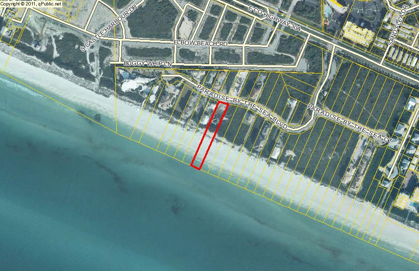 Only Gulf front lot for sale in the exclusive & gated Paradise by the Sea community which consists of only 51 lots sharing more than 1700' of beach. There is NO build out time and HOA fees are low. Walk next door to Alys Beach and Rosemary Beach town centers which offer some of the finest dining & shopping experiences found along the Emerald Coast. Lot 11A is situated on a protective high bluff overlooking the Gulf of Mexico.
