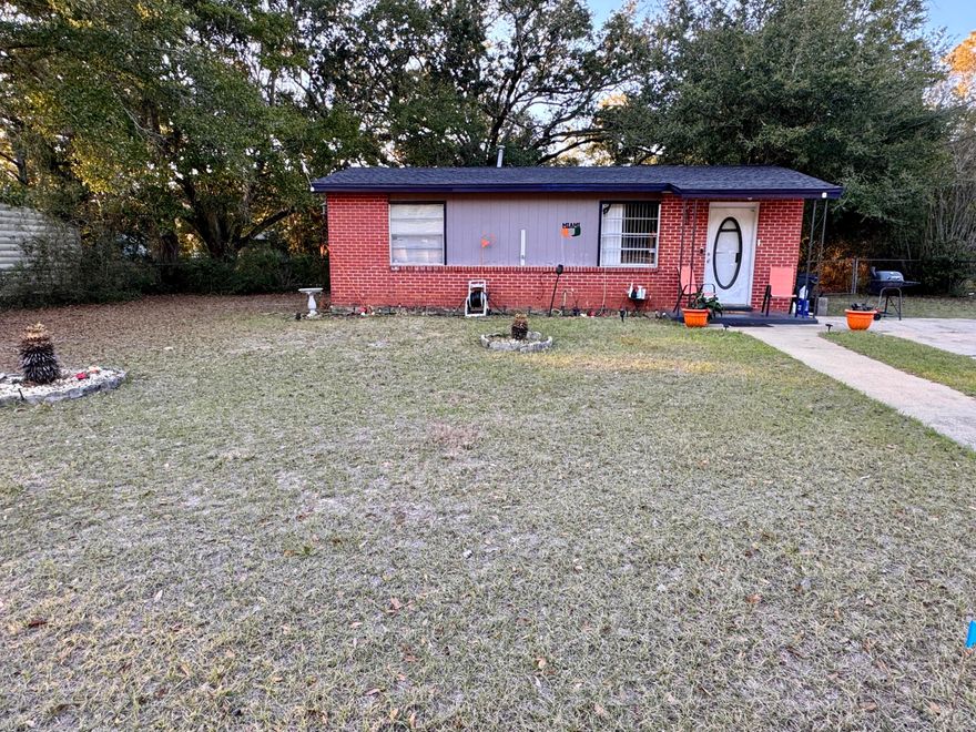 Discover the charm of this classic 1968 brick home! With 825 square feet of cozy living space, this delightful property features a solid structure and character that simply can't be found in newer builds. A major highlight is the recent roof replacement in 2021, offering peace of mind for years to come and the like new shop in the back yard. Embrace the incredible potential of this home, offering a blank canvas ready for your personal touch. Imagine transforming this residence into a reflection of your unique style and preferences. With endless possibilities for customization, you'll have the opportunity to create your dream home, filled with warmth and character. The home presents a fantastic chance to shape the space to your exact desires. Don't miss out on this opportunity - act quickly to make this charming property yours and start crafting your perfect haven today!