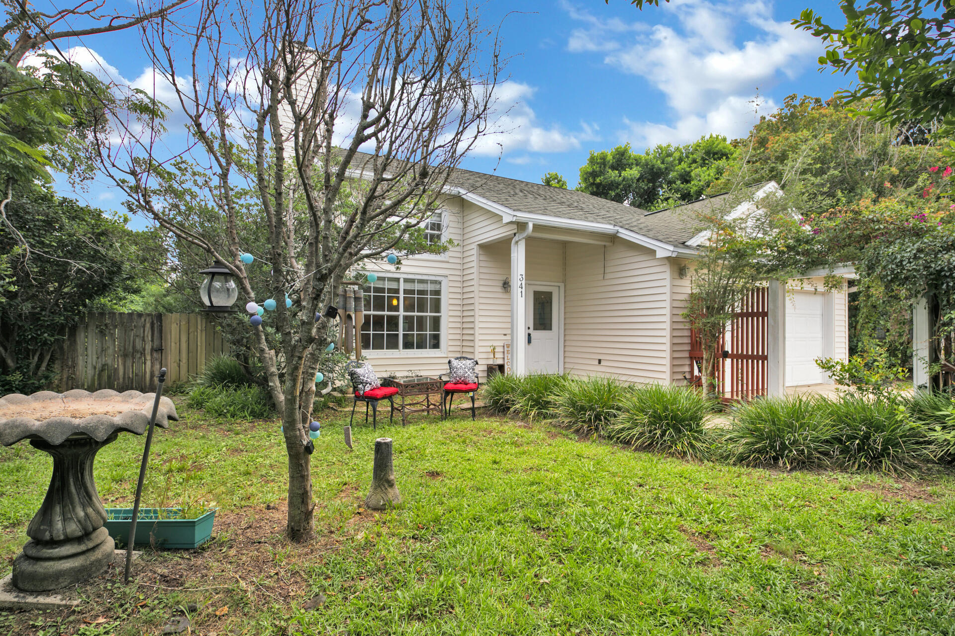 Great opportunity in this quite neighborhood located in the heart of Destin! Just added brand new HVAC a few weeks ago. This 3 bedroom 2 1/2 bath will make a great home or investment property. This is Destin's best kept secret. Minutes from the Gulf of Mexico, Joe's Bayou boat launch to the Bay, walking distance to Destin Elementary School, and within a mile of Destin's HarborWalk. During the summer you can see the Harbor fireworks from your driveway. Entertain in a screened porch along back of home in a private backyard. Enter the home and you will be welcomed by a beautiful two story open vaulted ceiling in the living and dining area and a wood burning fireplace.