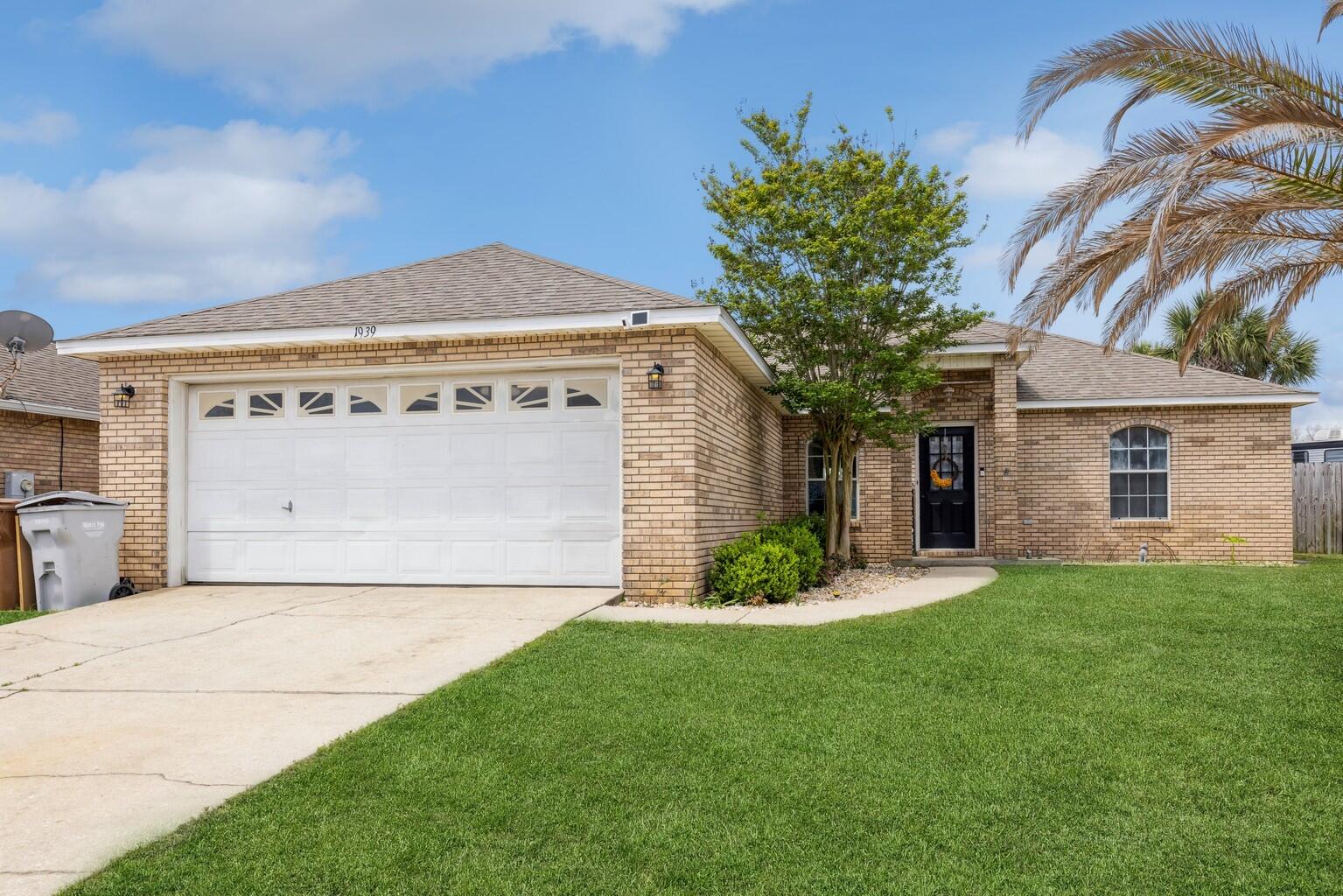 BACK ON THE MARKET DUE TO NO FAULT OF THE SELLERS!!*Imagine watching the sunset and listening to the waves crash after a long day*Welcome to the lovely East Navarre neighborhood of Sandy Dunes!This waterfront subdivision has deeded sound (water) access.Location is key, with a quick drive to the military bases, beaches, shopping centers, restaurants, and schools.Once inside the brick home you will notice the split floor plan. This allows privacy for the entire family.No flood insurance is required.With summer around the corner, this home will not last long.Schedule your appointment today!
