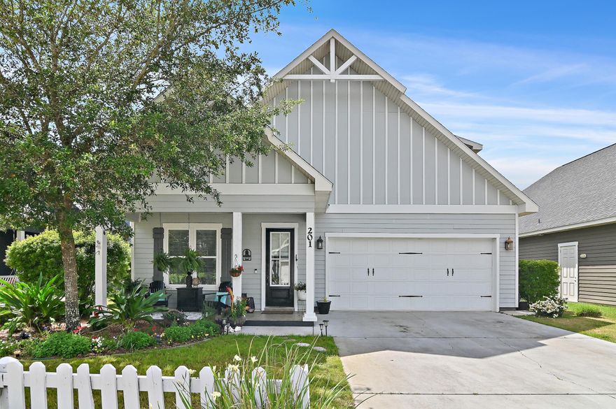 Welcome to easy coastal living in Paradise Cove--just minutes from the beaches of Seaside, Seagrove, and Grayton, and close to everything 30A has to offer.This 4-bedroom, 3.5-bath home features a spacious open layout with a well-equipped kitchen offering granite countertops, soft-close cabinets, stainless appliances, and plenty of room to cook and gather. The living area includes a cozy fireplace and opens to a dining space that flows out to a covered patio and backyard with a fire pit, perfect for summer evenings under the stars. You'll even find blueberry and blackberry bushes that produce fruit each summer.The primary suite includes a walk-in closet and private bath with double sinks, a garden tub, and a frameless walk-in shower. Upstairs, an additional family room provides a great hangout for kids or guests. With 10' ceilings, crown molding, and generous storage throughout, the home blends comfort and function.

Paradise Cove also features a community pool and is convenient to nearby schools, shops, and restaurants.

Call us today to schedule your private showing.