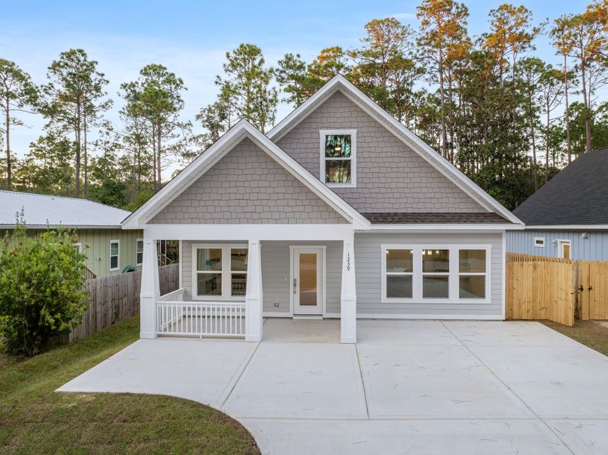 New Construction in Historic Point Washington in Magnolia Beach, one of Santa Rosa Beach's most desirable and serene neighborhoods. Nestled within the historic charm of Point Washington, this stunning 5-bedroom, 3-bathroom home offers the perfect blend of comfort, coastal living, and investment potential. With no HOA or rental restrictions, this property is ideal for full-time homeowners, vacationers, or savvy investors seeking flexibility and value. Surrounded by towering pines and the natural beauty of the Gulf Coast, this home offers a peaceful sanctuary just steps from the Choctawhatchee Bay, a public boat ramp, and the tranquil trails of Eden Gardens State Park. Enjoy your mornings kayaking, horseback riding, birdwatching, tubing, snorkeling, paddleboarding, or fishing, and your evenings soaking in the sunsets by the bay. Located just a short bike ride to 30A and the white sands of Grayton Beach, you're minutes from world-class dining, boutique shopping, and the vibrant lifestyle that makes South Walton famous. Whether you're hiking through Point Washington State Forest, exploring the emerald waters of the Gulf, or enjoying the chic scenes of Grand Boulevard, every day feels like a vacation here.

Home Features Include:
5 spacious bedrooms & 3 full baths
High-quality new construction with modern finishes
Open-concept living perfect for entertaining
Surrounded by lush nature and peaceful trails
.5 miles to Choctawhatchee Bay
No HOA or rental restrictions

This home is not just a place to live...it's a lifestyle. Whether you're seeking a full-time residence, a vacation retreat, or an income-generating investment, this rare find in Point Washington checks all the boxes.

Ready to choose your color scheme and make it yours?
Step into coastal living today......schedule your private showing!