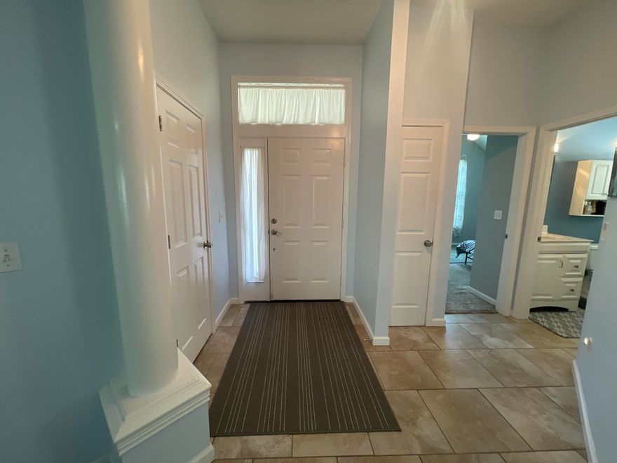 Welcome to this lovely 3-bedroom, 2-bath home located in an established community in Wright (Fort Walton Beach)--perfectly situated between Eglin AFB and Hurlburt AFB for an easy commute to bases, beaches, shopping, and more.This home features a split and open floor plan with a bright Florida room that adds extra living space and charm. The massive living room boasts vaulted ceilings, an arched doorway with columns, built-in shelving, and a cozy gas fireplace--ideal for relaxing or entertaining guests. The kitchen offers plenty of counter and cabinet space, a breakfast bar, a pantry, and a formal dining area for family meals or gatherings.  The spacious primary suite includes tray ceilings, a dual vanity, a walk-in closet, a garden tub, and a separate shower. Two generously sized guest bedrooms share a second full bath.

Enjoy the beautifully maintained lawn and privacy-fenced backyard, complete with a large open patio, perfect for outdoor entertaining. Modern touches include a smart thermostat and camera doorbell (tenant may set up their own accounts), as well as Bluetooth-capable bathroom vents with night light settingsa fun and functional upgrade.

Pets may be considered on a case-by-case basis with prior owner approval and a non-refundable pet fee. No smoking, including vaping, is permitted on the property.