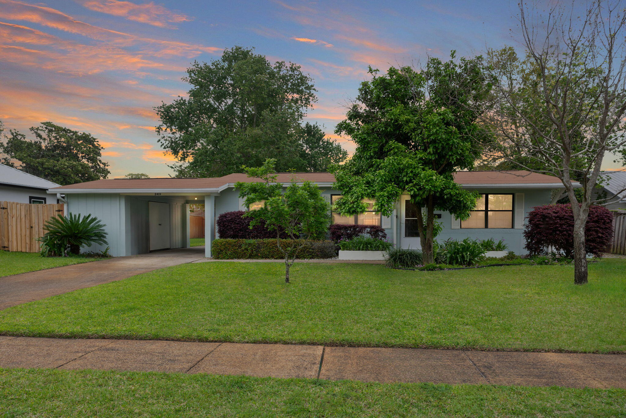 OPEN HOUSE THIS SATURDAY (7/19/25) So stop on by and say hello! Welcome to 240 W Lorraine Drive -- a beautifully maintained 4-bedroom, 2-bathroom home with the perfect size gunite pool in the back yard. It is nestled in the heart of Mary Esther, just minutes from Hurlburt Field, shopping, dining, and the white sandy beaches of the Emerald Coast. This move-in-ready home features a spacious living area, updated flooring, and plenty of natural light throughout. The kitchen offers granite countertops, stainless steel appliances, a breakfast bar, and a cozy dining space. Plenty of bedrooms for a growing family. Step outside to a fully fenced backyard with a large screened in patio which is ideal for weekend BBQs, pets, and pool parties! NO HOA! Text or call the listing agent now to scheduled your personal showing or video tour