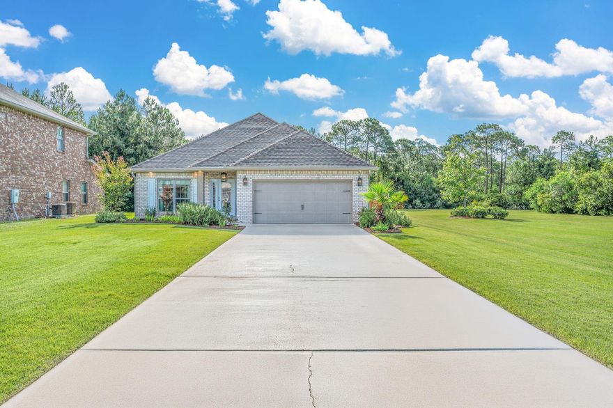 |  |  **ACCEPTING BACK-UP OFFERS***   |  |  ASSUMABLE 2.25% balance of $260K @ $1,225 / month P&I*  FREE SOLAR system - Average Electric bill of just $37.00!  Nearly 2,000 SF home on .36 acre corner lot with natural forest views and easy access to pool and common areas.  Charming upgrades include Extended 61' Driveway, Paver Patio, Solar Panels (paid), Custom Cabinets throughout with fine Quartz, and Designer Lighting.  An oversized Quartz island and high-end appliances anchor the kitchen; a perfect place to gather while cooking or entertaining guests and family.  Office or Den (bonus room) with abundant natural light is located off the foyer.  Backyard features covered patio lounge and paver patio with lush landscaping and room for a pool.  Flood insurance NOT required!