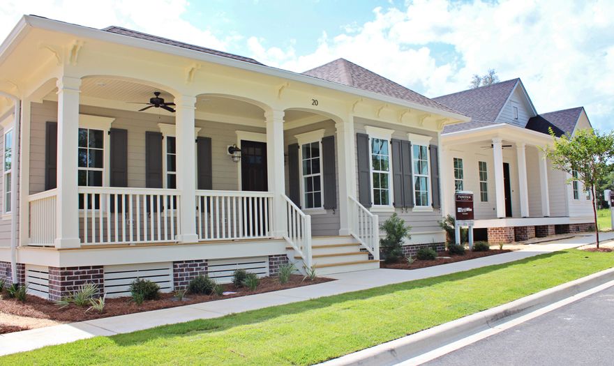 This beautiful new home will take advantage of indoor & outdoor living. Sitting on the front porch, in a rocking chair, sipping lemonade. Can't you picture yourself here? The neighbors wave as they walk by & you invite them up onto the porch to sit a while & chat. Parkview Place hearkens back to the days in small towns where neighbors actually knew each other, where life was more about making friends and relaxing at the end of the day rather than taking care of a big house & yard. Picture yourself with a nice cup of coffee or tea, the newspaper or a good book, relaxing in your porch swing or comfy chair in your secluded side yard. Impact Glass windows, 2x6 exterior walls, R19 bat or R13 spray foam insulation, 10' first floor ceilings, Hardie siding with bricktTrim.