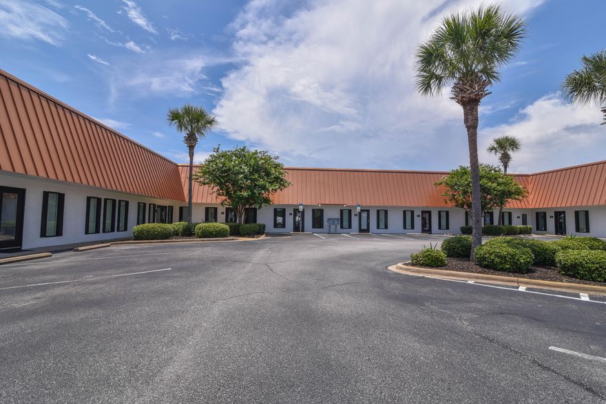 Fully furnished private office for rent. Office 'C' is currently available and other two offices are currently rented. Shared reception area, kitchenette, and restroom. All utilities and internet included.  Flexible about lease terms. Will consider month to month or long term. Professional business address at 225 Main Street in Destin. Would be great as a satellite office for an attorney, title company, or other professional. Office 'C' is $550 per month and $550 security deposit required.