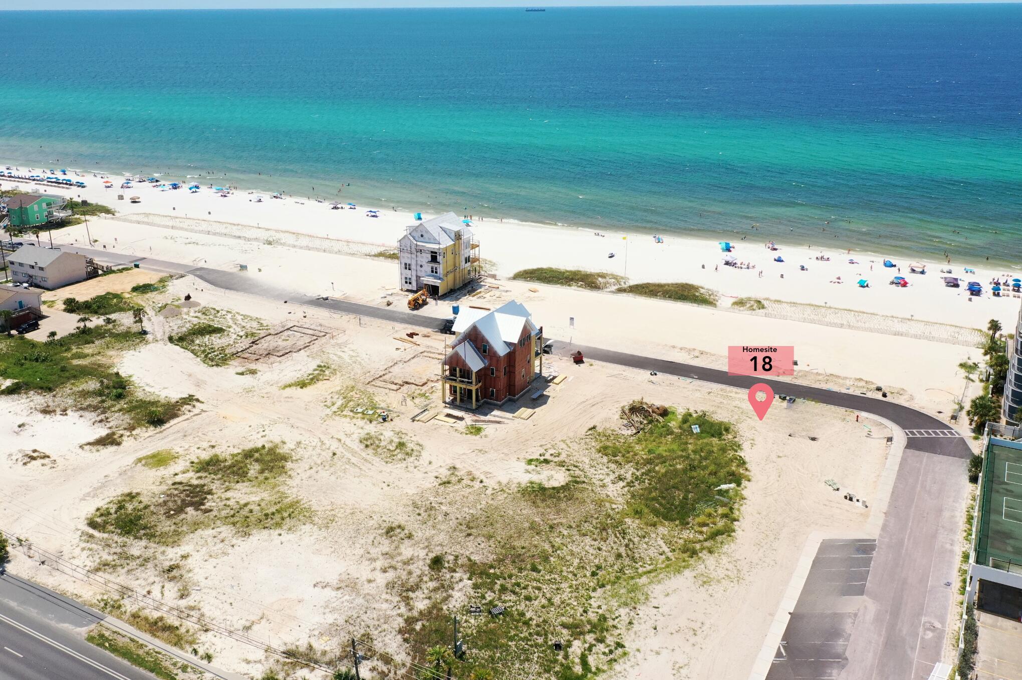 Emerging from the sugar white sands and idyllic turquoise hued waters of Panama City Beach resides the exclusive newly released Gulf front community of Hadley's Beach. Reigning on over four acres, the low density community encompasses a total of sixteen Gulf front homesites and ten first tier homesites. Expertly designed and planned, each homesite boasts a minimum width of 50' and strategic placement fully leveraging the views of the coastline and famed Emerald Coast sunsets which provide a new palate of mesmerizing hues to admire each and every night. Architectural harmony is established and promoted through the carefully curated covenants and restrictions coupled with the inception of the community architectural review board. Notable community infrastructure includes underground utilities, community lighting, and sidewalks throughout.
Coined as one of the top two beaches in all of America, St Andrews State Park abuts to Thomas Drive and offers over 1,200 acres of forests, sand dunes covered with sea oats, fresh and saltwater marshes, a lagoon swimming area, fishing jetties, hiking trails, and nearly two miles of beach.
The community of Hadley's Beach is geographically poised near all of the world class dining and entertainment venues the Emerald Coast has to offer including Thomas Drive, Pier Park, and Scenic Highway 30A. The prime location, masterfully designed site plan, and impressive rental potential create a compelling opportunity for investors and full-time residents alike. Inquire today to learn more and start envisioning the coastal lifestyle you deserve.