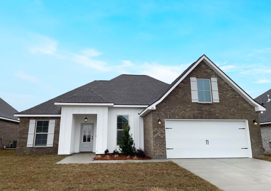 Awesome Builder Rate Incentives!  (Restrictions apply) The ROSES V G in The Bluffs at Lafayette community offers a 3 bedroom, 2 full bathroom open design with a breakfast area, flex space, and computer desk/niche. Upgrades added (list attached).Special Features: double vanity, garden tub, separate shower, and 2 walk-in closets in master bath, tray ceiling in master bedroom, kitchen island, walk-in pantry, covered rear patio, recessed lights, crown molding, framed mirrors in bathrooms, undermount sinks, landscaping, architectural 30-year shingles, flood lights, and more!Energy Efficient Features: tankless gas water heater, kitchen appliance package, vinyl low E windows, and more!