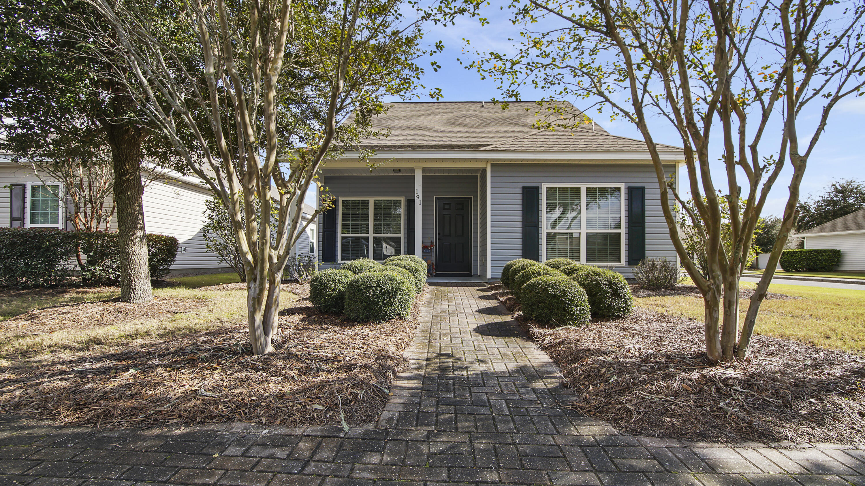 Located in the heart of Schooner Landing at Hammock Bay, 191 Nelly Street is a delightful two-story coastal home set on a spacious corner lot. The open-concept kitchen is perfect for entertaining family and friends. The main floor features a roomy master bedroom and a guest room. The upper level offers two additional bedrooms with a shared full bath. Schedule a tour today to experience all the charm this home and Hammock Bay have to offer!''