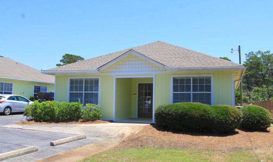 Professional Office located just off of 30-A in Santa Rosa Beach near Gulf Place and Ed Walline Park. This space is comprised of 3 private offices, a conference room, kitchen & break room and a waiting/ reception area. Additional storage/ warehouse space available if needed.