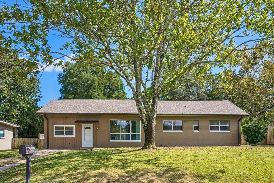 Classic Elliott Point home on spectacular lot of over one-third acre. The mid-century style invites with plenty of natural light and soothing colors. New wood and laminate floors in bedrooms and hall, new door hardware, sleek built-in cabinets in hallway. The master bedroom with raised ceiling has a walk-in closet. There is a large workshop with direct outside access.  Roof new 2018, new gutters 2018, air conditioner 2018, new wiring, breaker box, underground electrical service 2018, water heater 2015. Catch some dreams from the screened porch overlooking the enviable, deep yard. Elliott Point has nearby parks and water access on the Choctawhatchee Bay.  Moments away, find a huge variety of restaurants, breathtaking Gulf of Mexico beaches, Okaloosa Island, Eglin AFB and Hurlburt Field.