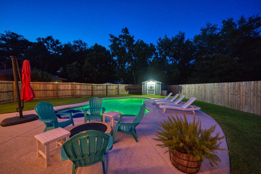 **Back on market at no fault of the seller - and I really mean that...** Quarantine got ya down?!  Well no more!  Enjoy all the comforts at home and with this gorgeous and new, heated saltwater pool, you'll never want to leave! Beautifully laid out, this 3 bedroom, 2 bath home is conveniently located between Hurlburt Field and Eglin AFB, right off Hwy 98. New HVAC and currently with a termite bond, this is easy living at it's finest. Updated kitchen, stainless appliances, hurricane rated impact windows, open concept floor plan, screened in porch, large garage, and no HOA! Please note - refrigerator that is pictured does not convey. Seller will replace with stainless side-by-side.