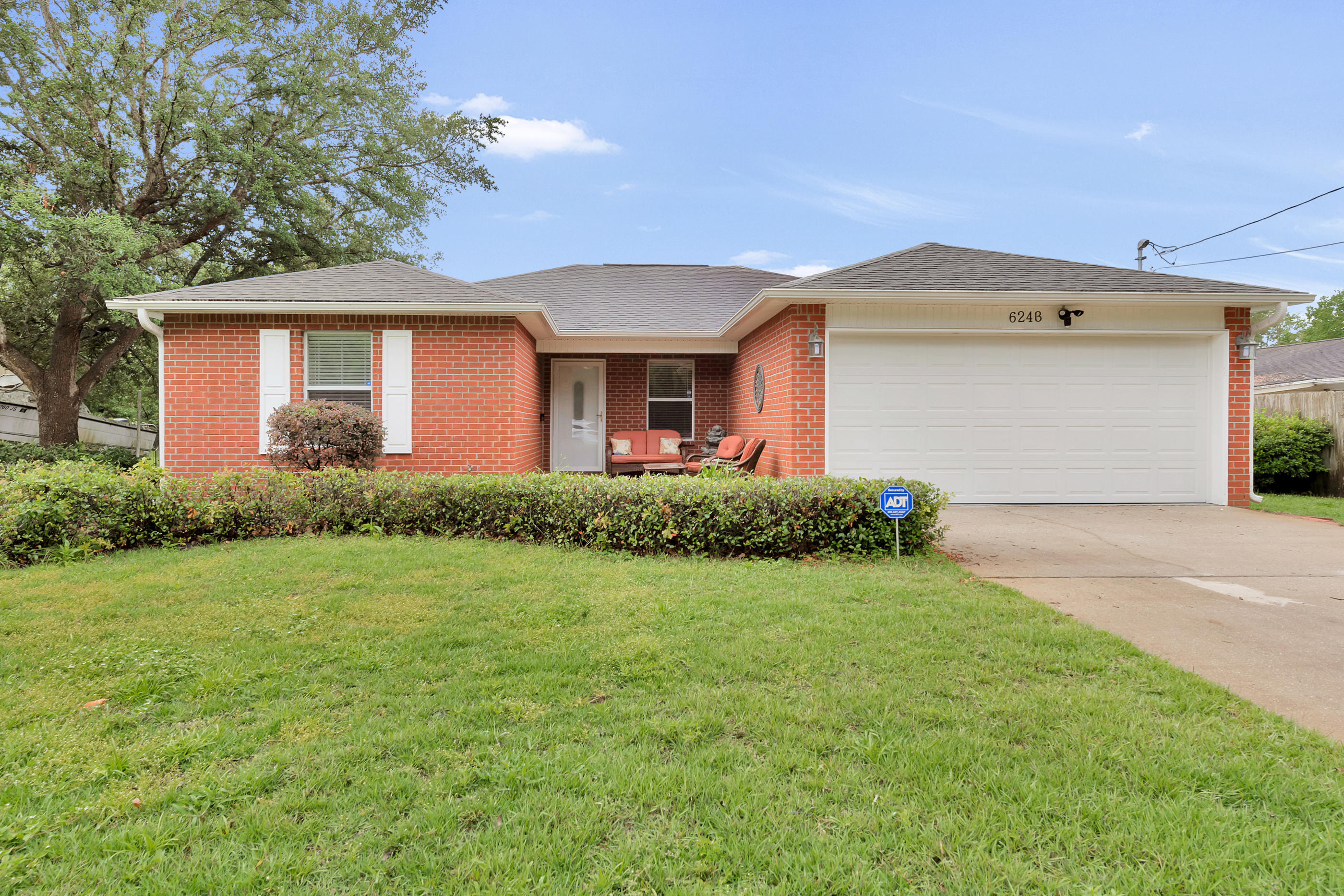 This beautiful 3 bedroom 2 bath with bonus room is centrally located and MOVE IN READY. The large open living room has plenty of space for the entire family and includes tile, crown molding, and tray ceiling. The kitchen has stainless steel appliances, tile backsplash, breakfast bar, and lots of natural light.Additional upgrades include an enclosed Florida room, nest thermostat, ring doorbell, outdoor security camera, and fabric hurricane panels. The large fenced yard has plenty of room for a pool or garden.Do not miss the opportunity to own this move in ready home. Schedule a showing today.