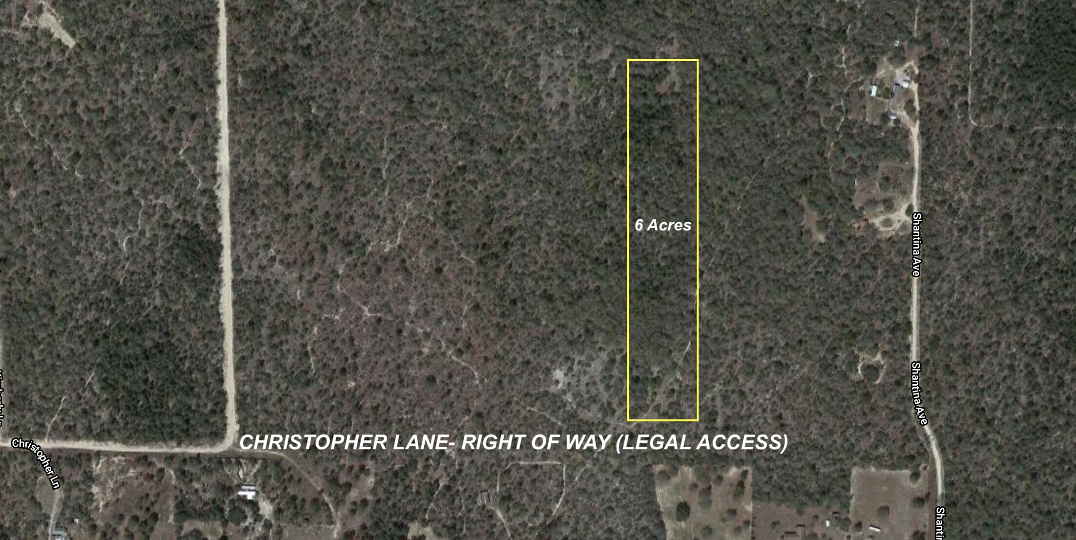 2 Lots sold together each 3 acres. Bring Your House Plans! Approximately 6 acres total for your enjoyment! Lots run north and south.
