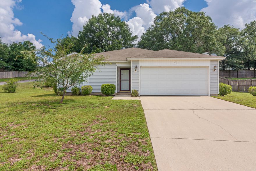 MOVE-IN READY!! Neat and tidy 4 bd/2ba home situated on just over a 1/4 corner lot and centrally located in town. The home has tile in all wet areas with the remainder of the home having carpet. Spacious living room w/ plant shelf and kitchen with granite counter tops. Nice owners suite with walk-in closet. Make your appt to view today! Buyer to verify all areas of importance