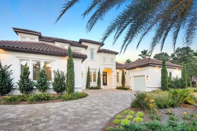 Welcome to a LUXURY REAL ESTATE HOME in the much sought after gated community of Burnt Pine at Sandestin. This 6 bedroom, 5 bath, 1 powder room, 3 car garage, lavish wet bar, media/movie room, upstairs mini kitchen, outdoor summer kitchen, heated pool, outdoor fireplace - Exudes elegance from floor to ceiling. This one of a kind home is presented on a corner lot with an attractive New Orleans-style exterior. Upon pulling into the round about, spacious driveway, step into the double doors with a lavish entry into the exquisite foyer with its large travertine tile floors, dramatic crown molding. This home redefines luxury living.Call Today !