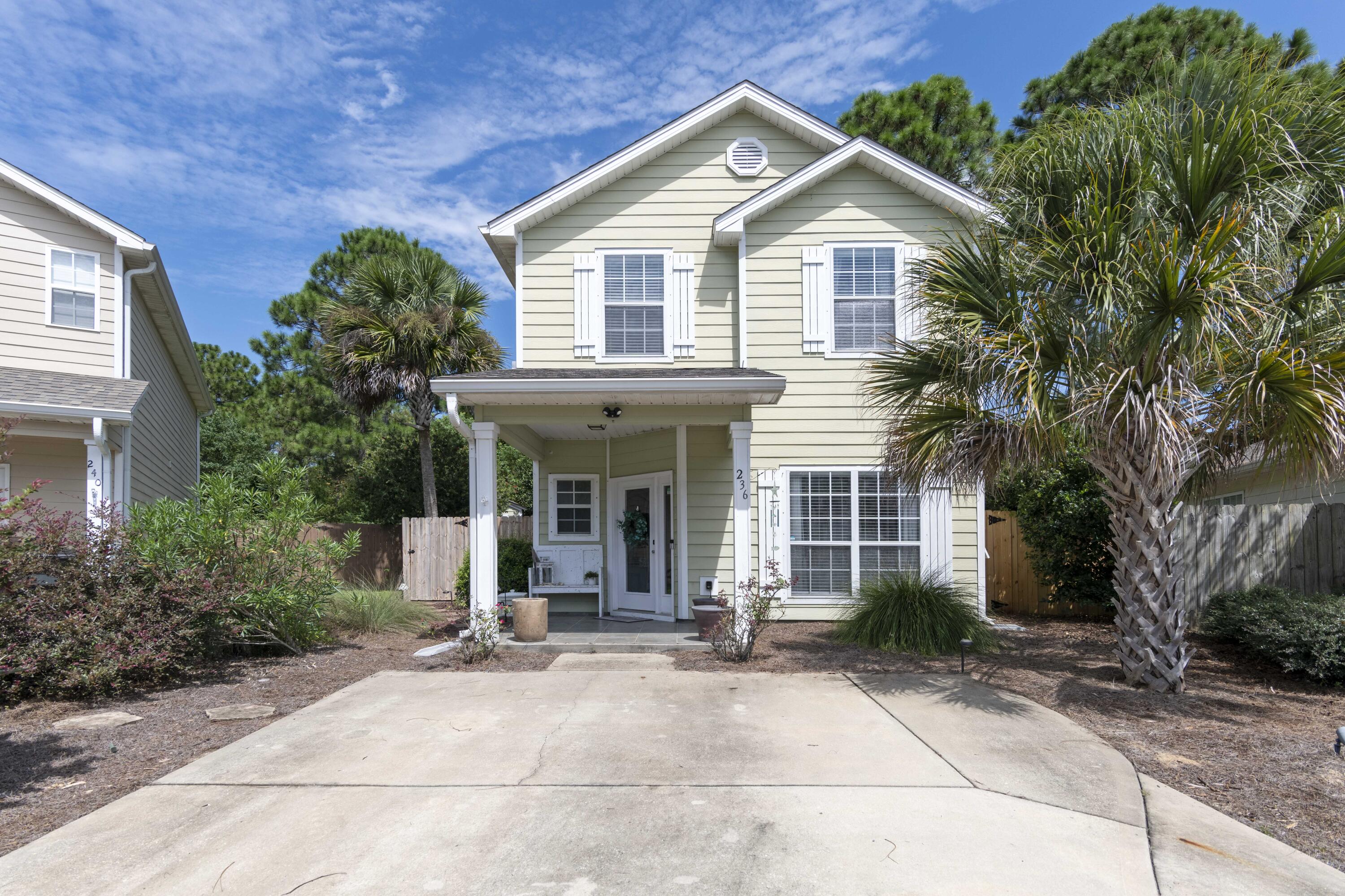 Water Oaks is a quaint neighborhood with great access to all of the areas amenities. Shopping, Beaches, dining and bike paths are all just minutes away from your front door. In addition to a great location this home has a wonderful outdoor patio, fenced in yard, two orange trees and storage shed. Hurricane shutters for all windows are included with the sale of the home. Buyer is to verify all measurements