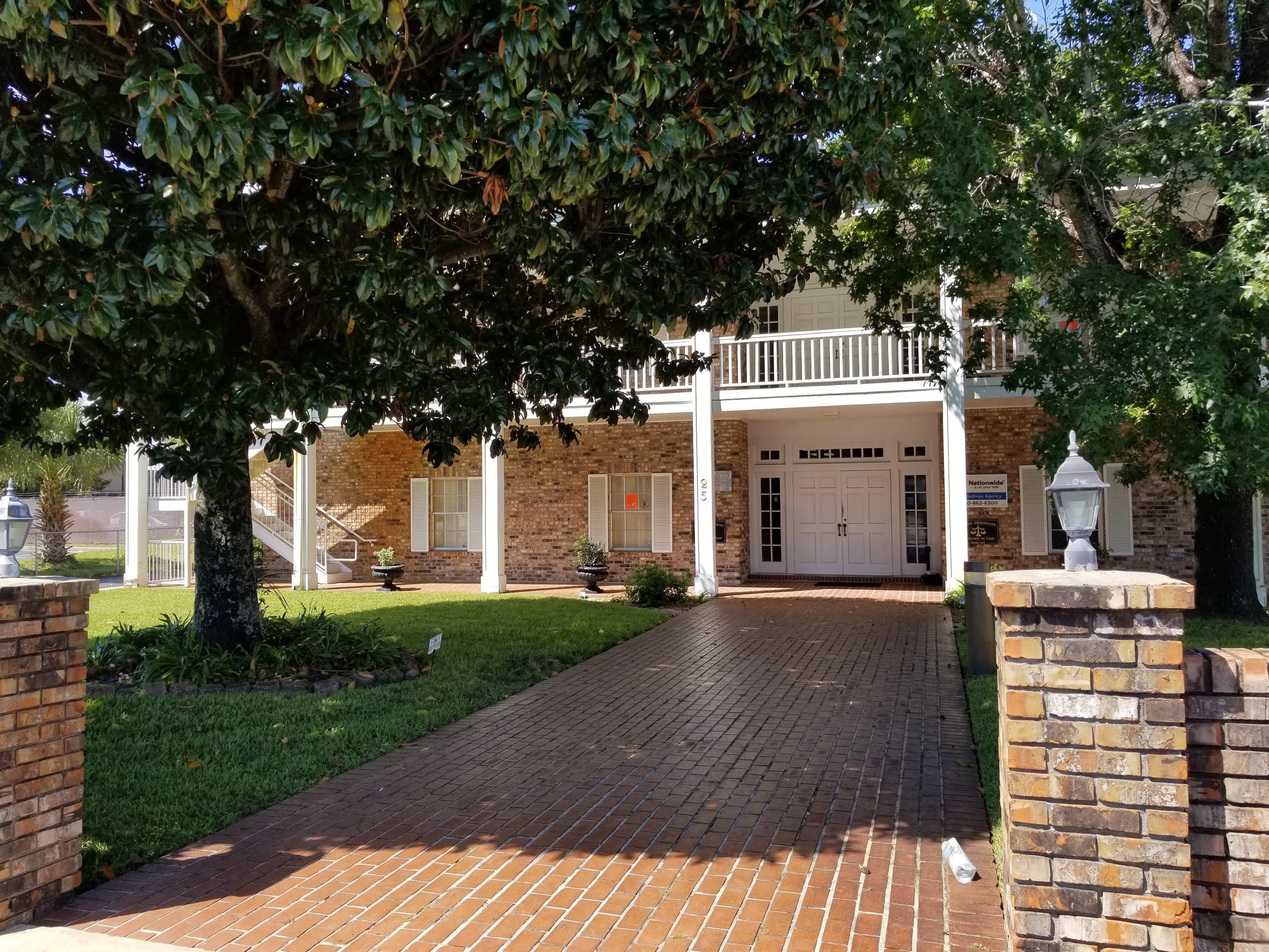This office building is centrally located in Fort Walton Beach, right next to the main Post Office and across the street from Uptown Station - a large shopping, office, and dining area. Suite 201 consists of one very large office, one regular size office, and a storage/ IT room. The building has a large marquee sign and plenty of parking. All utilities are included in the lease price.