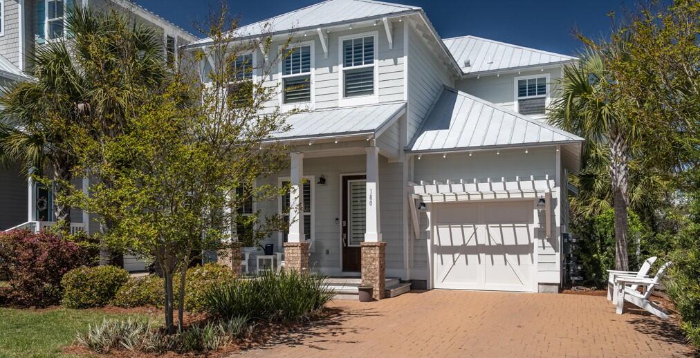 'CURRENTLY UNDER CONTRACT, SELLER ACCEPTING BACKUP OFFERS. This beautiful and well maintained 3-bedroom with/den, 2.5 bath beauty sits on an amazing lot backed up to preserve in the highly desirable Grande Pointe neighborhood in Inlet Beach. With private access to Lake Powell (largest coastal dune lake in the country) and walking distance to the public beach access, amazing dining and shopping, this is the one that you have been waiting for! A new pedestrian tunnel is currently under construction, making 30A and Rosemary Beach even more accessible!! Whether you are looking for an investment property or a full-time residence, this one has it all!!