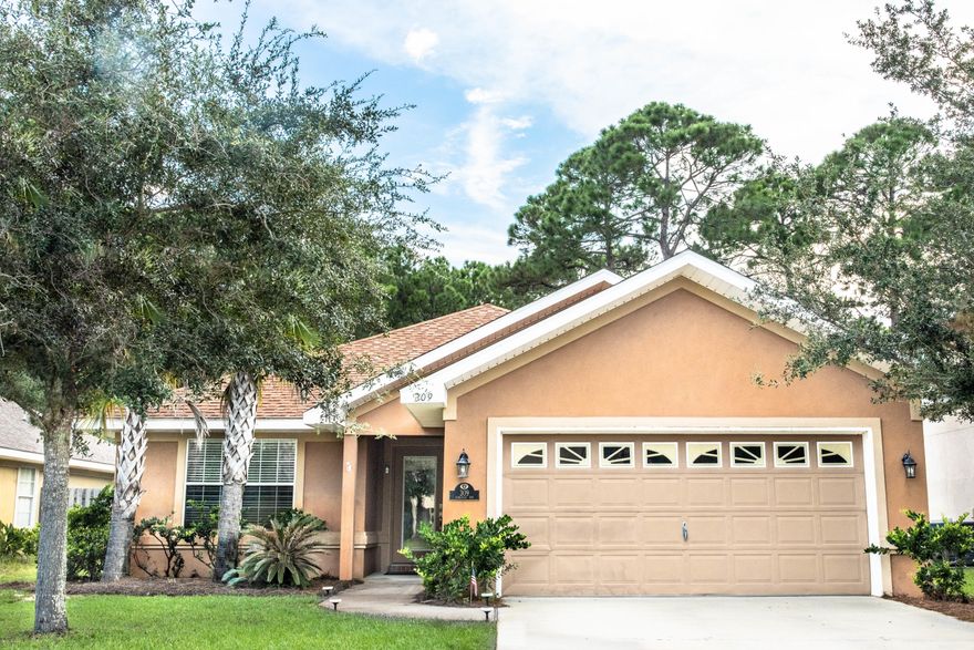 *FRESH INTERIOR PAINT* Welcome home to the highly sought after floor plan in the family oriented, Driftwood Estates. As you enter the home, you are welcomed by the openess and soaring high ceilings. This spilt floorplan gives the space and privacy that any family can appreciate.  Newly installed wide plank luxury flooring, and updated white cabinetary is sure to impress. The spacious Kitchen comes with full stainless steel appliance package and soild surface counter tops. The master suite rests on the back of the home with walk in closet and seperate tub and shower, also a private access to the covered back porch, in the fenced in back yard. Come enjoy the ammenities Driftwood  has to offer. Huge Community Pool, Basketball courts, Walk the trails, play Tennis or Pickel ball. Call Today!