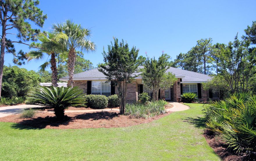 IF YOU ARE LOOKING FOR A PLACE THAT HAS IT ALL, HERE IT IS! MOVE IN READY NOTHING TO ADD, THIS 4 BEDROOM 2 BATH HOME FEATURES, STAINLESS REFRIGERATOR RECENTLY PURCHASED, CROWN MOLDING, UPDATED LIGHT FIXTURES ALL ON DIMER SWITCHES, CENTRAL VAC, CALIFORNIA CLOSETS, TILED THROUGHOUT LIVING AREAS, CARPETED BEDROOMS, SURROUND SOUND, FOUR SET'S OF FRENCH DOORS LEADING OUT TO THE ENCLOSED POOL AREA, HOT TUB, WITH FIRE PIT AND A BUILT IN GRILL. BEAUTIFULLY LANDSCAPED, PAVER WALK WAYS, PERGOLA CARPORT, PLUS A TWO CAR GARAGE, 1/2 ACER LOT WOOD AREA ON ONE SIDE, GREEN BELT BEHIND, LOTS OF PRIVACY. THIS IS A MUST SEE.